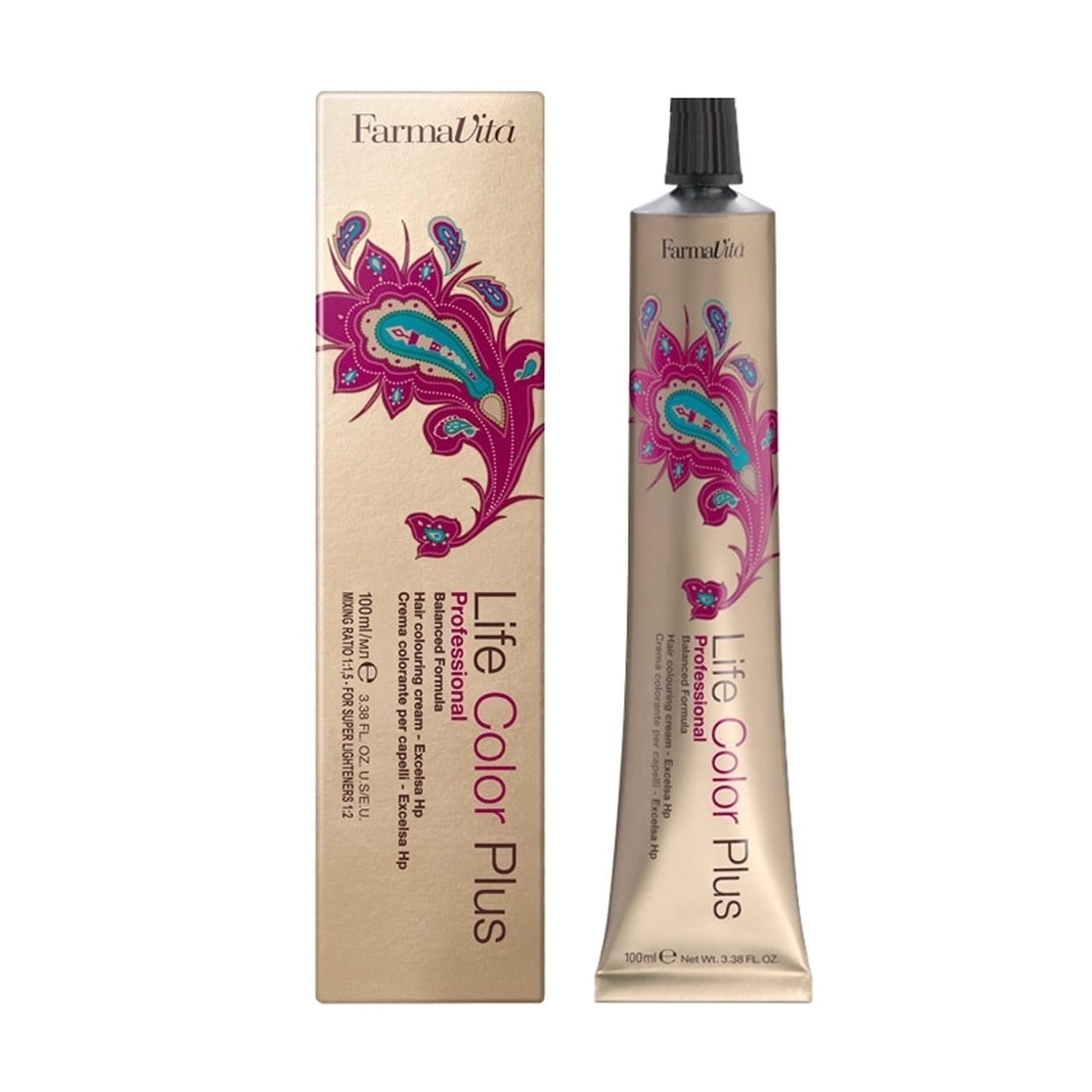 Уцінка! Перманентна крем-фарба для волосся FarmaVita Life Color Plus Hair Colouring Cream 8.13 Світлий блондин бежевий, 100 мл
